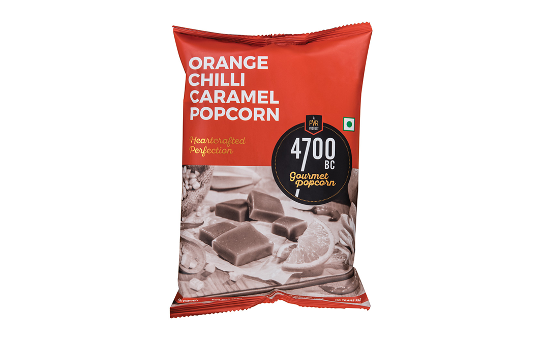 4700BC Orange Chilli Caramel Popcorn Heartcrafted Perfection   Pack  60 grams